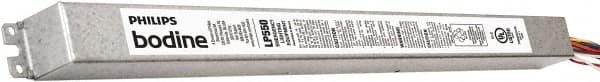 PHILIPS bodine - 1 Lamp, 120-277 Volt, T5, T5HO, T8, 4 Pin Long Compact Fluorescent Emergency Ballast - 0 to 39, 40 to 79 Watt, 390 to 700 Lumens, 90 min Run Time, 2 Inch Long x 18-1/2 Inch Wide x 1-1/4 Inch High - Exact Tooling