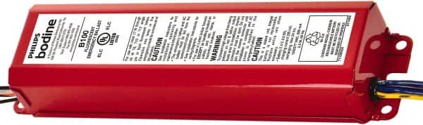 PHILIPS bodine - 1 Lamp, 120-277 Volt, T8, T10, T12, 4 Pin Long Compact Fluorescent Emergency Ballast - 0 to 39, 40 to 79 Watt, 350 to 450 Lumens, 90 min Run Time, 2 Inch Long x 9-1/2 Inch Wide x 1-1/2 Inch High - Exact Tooling