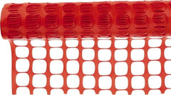 Tenax - 50' Long x 4' High, Orange Snow Guard & Sand Barrier Fence - 1-3/4" x 1-3/4" Mesh - Exact Tooling