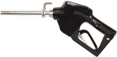 PRO-LUBE - Nozzle Repair Part - Contains Nozzle with Hook, Automatic Fuel Control Nozzle, Straight Spout, 3/4\x94 NPT (F) Inlet, For Use with Gasoline, Diesel - Exact Tooling