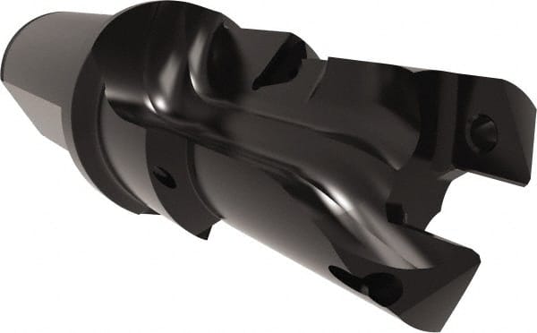 Allied Machine and Engineering - 29 to 32mm Diam, Straight Shank, 31.75mm Body Shank Diam, Combo Chamfer and Countersink Drill - TCMT 16T304 Insert, 132.95mm OAL - Exact Tooling