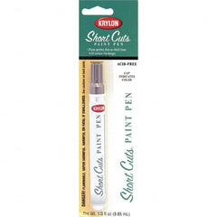 Krylon - 0.33 oz Chrome Metallic Finish Paint Pen - Pen, Direct to Metal, 742 gL VOC Compliance - Exact Tooling