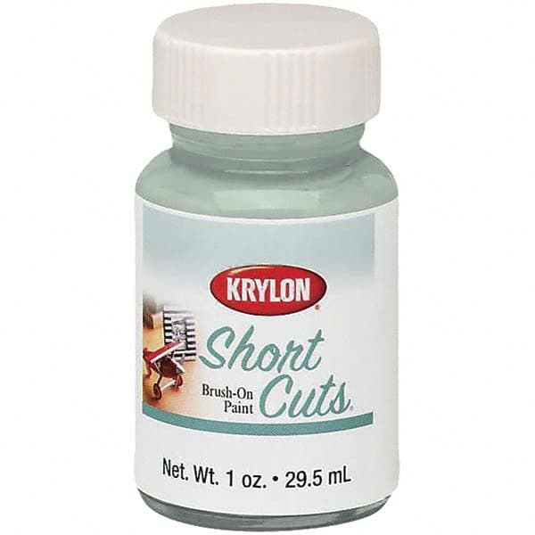 Krylon - 1 oz Chrome Metallic Finish Paint - Brush-On, Direct to Metal, 763 gL VOC Compliance - Exact Tooling