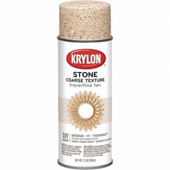 Krylon - Travertine Tan, Textured, Craft Paint Spray Paint - 12 oz Container - Exact Tooling