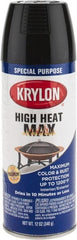 Krylon - Black, Gloss, High-Heat Spray Paint - Exact Tooling