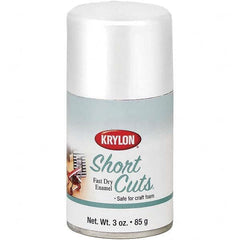 Krylon - White, Gloss, Enamel Spray Paint - 3 oz Container - Exact Tooling
