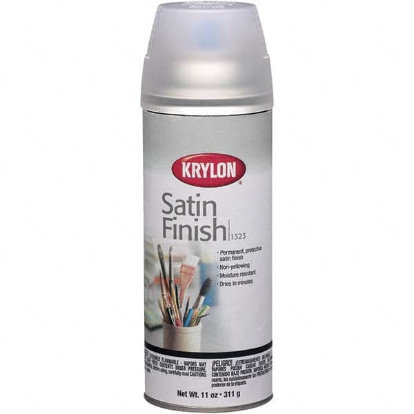 Krylon - Clear, Satin, Craft Paint Spray Paint - 11 oz Container - Exact Tooling