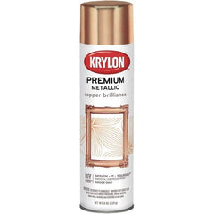 Krylon - Copper Brilliance (Color), Gloss, Metallic Spray Paint - 8 oz Container - Exact Tooling