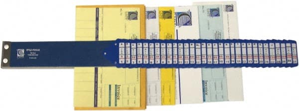 C-LINE - 8-1/2 x 11", Letter Size, Blue, Indexed Sorters - Exact Tooling