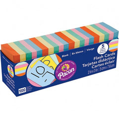 Pacon - 1,000 Blank Flash Cards - 2 x 3" - Exact Tooling