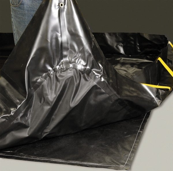 Eagle - 50' Long x 15' Wide x 1/4" High, Spill Containment Berm Ground Pad - Compatible with Leak Protection Items - Exact Tooling