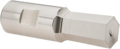 Hassay-Savage - 3/8" Hexagon Rotary Broach - 9/16" Depth of Cut, 1/2" Shank - Exact Tooling