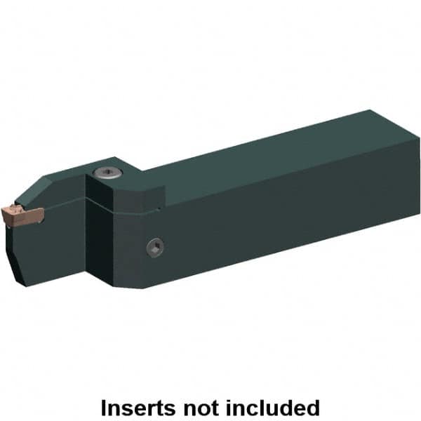 Kennametal - Right Hand Cut, 80mm Max Workpc Diam, EG0800M08P08 Insert, Indexable Cutoff Toolholder - 40mm Max Depth of Cut, 40mm Shank Width, 40mm Shank Height, 200mm OAL - Exact Tooling