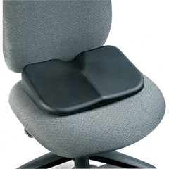 Safco - Black Seat Cushion - For Office Chairs, Car Seat & Home Use - Exact Tooling