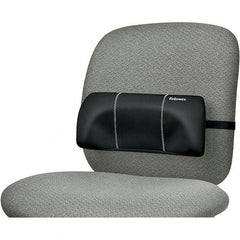 FELLOWES - Black Back Support - For Office Chairs, Car Seat & Home Use - Exact Tooling