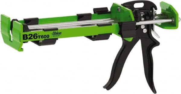 Albion Engineering - 300 mL Half Barrel Frame Manual Caulk/Adhesive Applicator - Use with Twin Cartridges - Exact Tooling