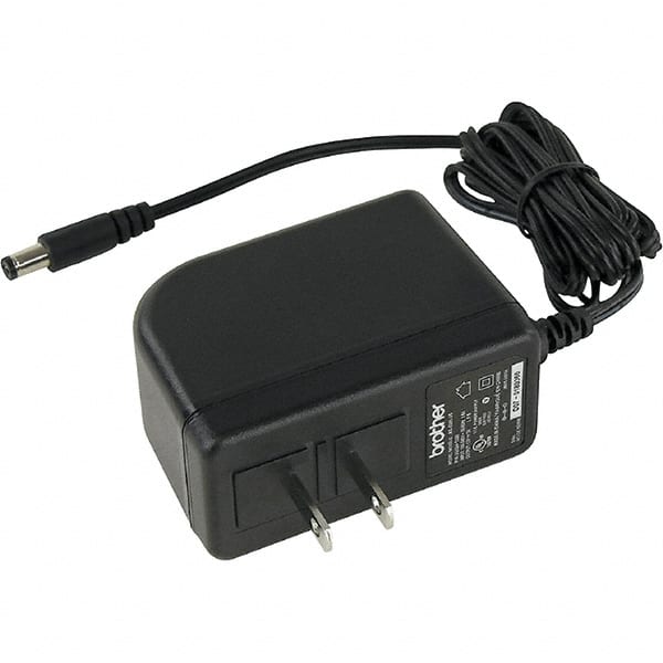 Brother - Black AC Adapter - Use with Brother PT-E300, PT-E500, PT-E550W, PT-H300, PT-H300LI, PT-H500LI, PT-P700, PT-P750W - Exact Tooling