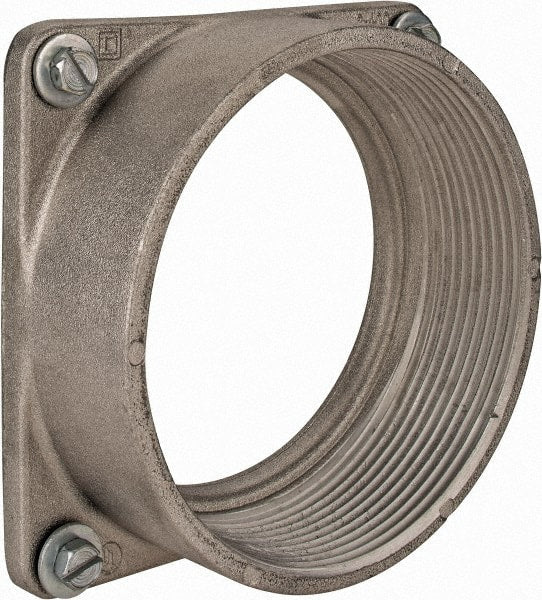 Square D - 4 Inch Conduit, Safety Switch Plate Hub - For Use with Load Centers, R Devices - Exact Tooling