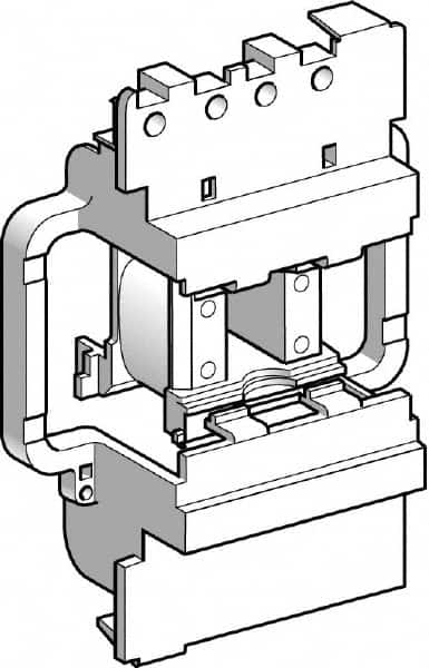 Schneider Electric - 115 to 150 Amp, Contactor Coil - For Use with LC1D115, LC1D150 and TeSys D - Exact Tooling