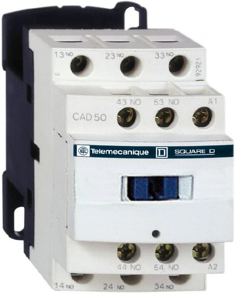 Schneider Electric - 5NO, 240 VAC at 50/60 Hz Control Relay - 17 V - Exact Tooling