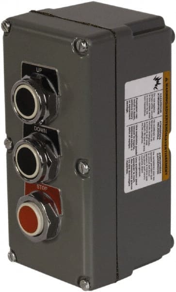 Schneider Electric - 1.18 Inch Mount Hole, Extended Straight, Pushbutton Switch - Weatherproof, Dust and Oil Resistant - Exact Tooling
