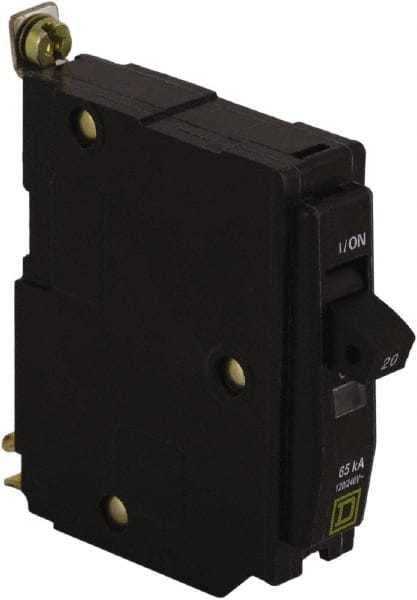Square D - 30 Amp, 240 VAC, 1 Pole, Bolt On Miniature Circuit Breaker - 14-8 AWG - Exact Tooling