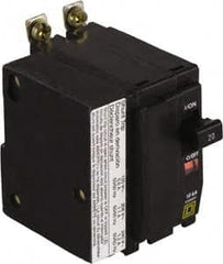 Square D - 50 Amp, 240 VAC, 2 Pole, Bolt On Miniature Circuit Breaker - 8-2 AWG - Exact Tooling