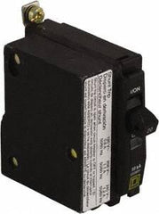 Square D - 15 Amp, 240 VAC, 1 Pole, Bolt On Miniature Circuit Breaker - 14-8 AWG - Exact Tooling