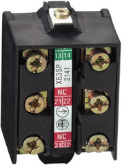 Telemecanique Sensors - 1.6 Inch Long, Limit Switch Contact Block - For Use with Limit Switches - Exact Tooling