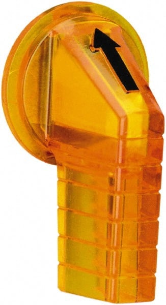 Schneider Electric - 30mm, Amber, Selector Switch Gloved Hand Knob - For Use with 9001K Selector Switches and Harmony 9001K/SK/KX Pushbuttons - Exact Tooling