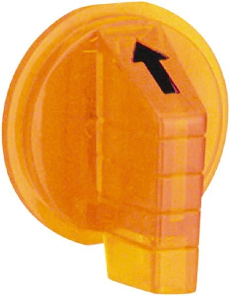 Schneider Electric - 30mm, Amber, Selector Switch Standard Knob - For Use with 9001K Selector Switches and Harmony 9001K/SK/KX Pushbuttons - Exact Tooling
