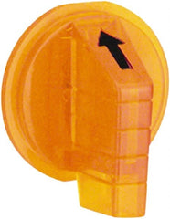 Schneider Electric - 30mm, Amber, Selector Switch Standard Knob - For Use with 9001K Selector Switches and Harmony 9001K/SK/KX Pushbuttons - Exact Tooling