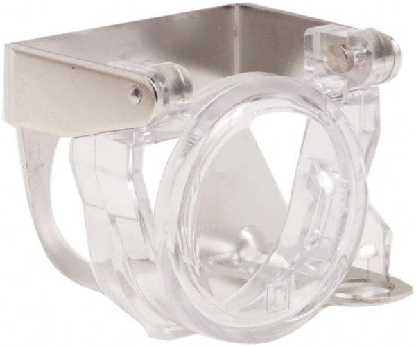 Schneider Electric - Pushbutton Switch Padlock Attachment - Round Button, Illuminated - Exact Tooling