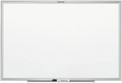 Quartet - 48" High x 96" Wide Magnetic Dry Erase Board - Steel, Includes Z-Bracket - Exact Tooling