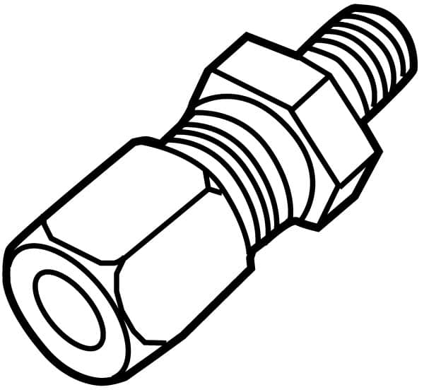 Sandvik Coromant - Coolant Pipe Connector for Indexable Tools - 5696 001 Tool Holder Compatibility - Exact Tooling