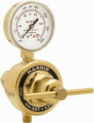 Lincoln Electric - Welding Regulators Gas Type: Oxygen CGA Inlet Connection: 1/4 NPT Male - Exact Tooling