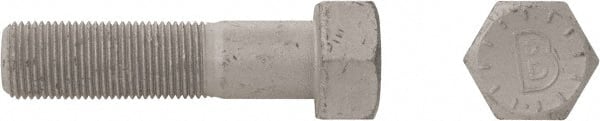 Bowmalloy - 9/16-12, 5-1/2" Long Hex Head Cap Screw - Partially Threaded, Grade 9 Alloy Steel, Bowma-Guard Finish, 13/16" Hex - Exact Tooling