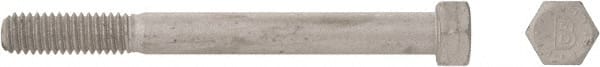 Bowmalloy - 1/2-20, 5-1/2" Long Hex Head Cap Screw - Partially Threaded, Grade 9 Alloy Steel, Bowma-Guard Finish, 3/4" Hex - Exact Tooling