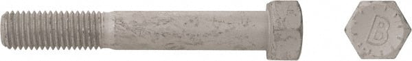 Bowmalloy - 1-14, 10" Long Hex Head Cap Screw - Partially Threaded, Grade 9 Alloy Steel, Bowma-Guard Finish, 1-1/2" Hex - Exact Tooling