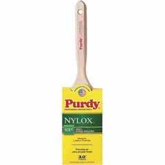 Purdy - 3" Flat Synthetic Trim Brush - Wood Fluted Handle - Exact Tooling
