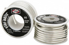 Lincoln Electric - Solder Type: Lead Free Solid Wire Diameter (Inch): 1/8 - Exact Tooling