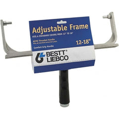 Bestt-Liebco - 12, 18" Wide x 10" Long Adjustable Frame - Plastic Frame - Exact Tooling