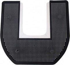 Rochester Midland Corporation - Disposable Toilet Mat - Black, Fresh Scented - Exact Tooling