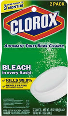 Clorox - 3.5 oz Tablet Solid Toilet Bowl Cleaner - Unscented Scent, Disinfectant, Bathroom Surfaces - Exact Tooling