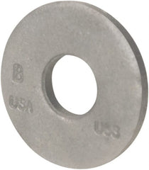 Bowmalloy - 1/4" Screw, Grade 9 Steel SAE Flat Washer - 9/32" ID x 5/8" OD, 5/64" Thick, Bowma-Guard Finish - Exact Tooling