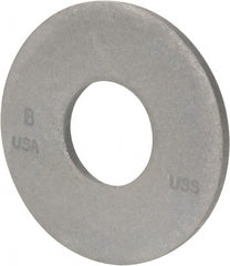 Bowmalloy - 1" Screw, Grade 9 Steel SAE Flat Washer - 1-1/16" ID x 2" OD, 9/64" Thick, Bowma-Guard Finish - Exact Tooling