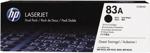 Hewlett-Packard - Black Toner Cartridge - Use with HP LaserJet Pro MFP M125, MFP M127, MFP M201, MFP M225 - Exact Tooling