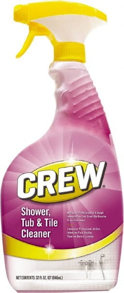 Diversey - 32 oz Bottle Liquid Bathroom Cleaner - Fresh Clean Scent, Nonacidic, Bathroom Surfaces - Exact Tooling