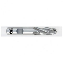1/2'' Dia. - 3-1/4'' OAL - Bright M-42 Cobalt - Ball End SE EM - 4 FL - Exact Tooling