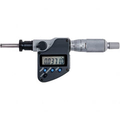 Mitutoyo - Electronic Micrometer Heads Minimum Measurement (Inch): 0 Minimum Measurement (mm): 0.00 - Exact Tooling